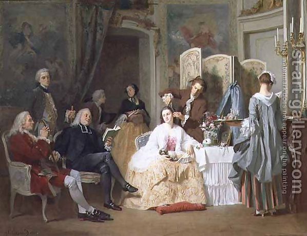 manon3 Abbe Prevost reading Manon Lescaut 1856, Joseph Caraud