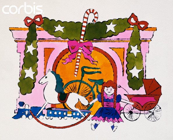 Andy Warhol, Tiffany & Co. Christmas Card, 1958