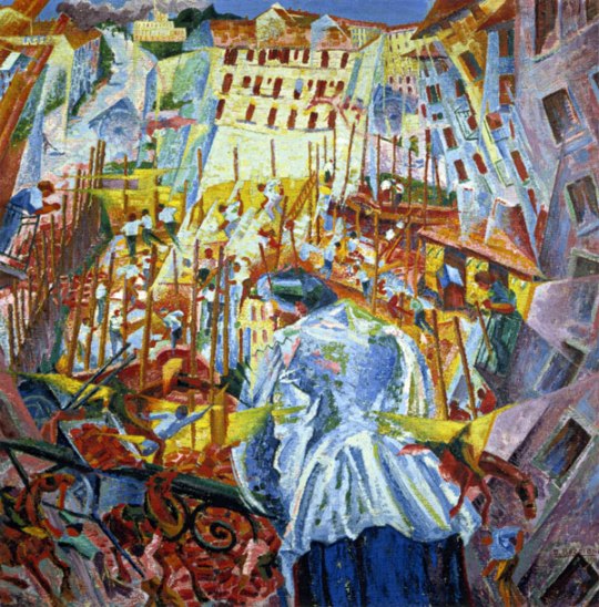 Boccioni, The Street Enters The House, 1911