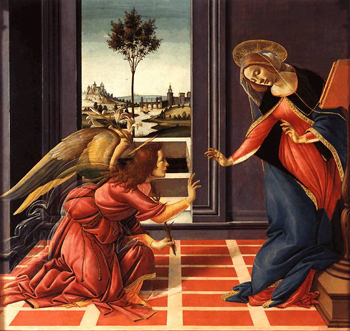 Annunciazione, Botticelli