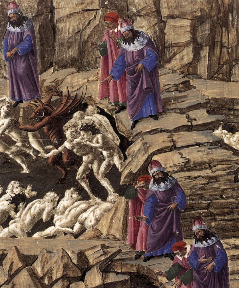 Dante, Inferno Botticelli