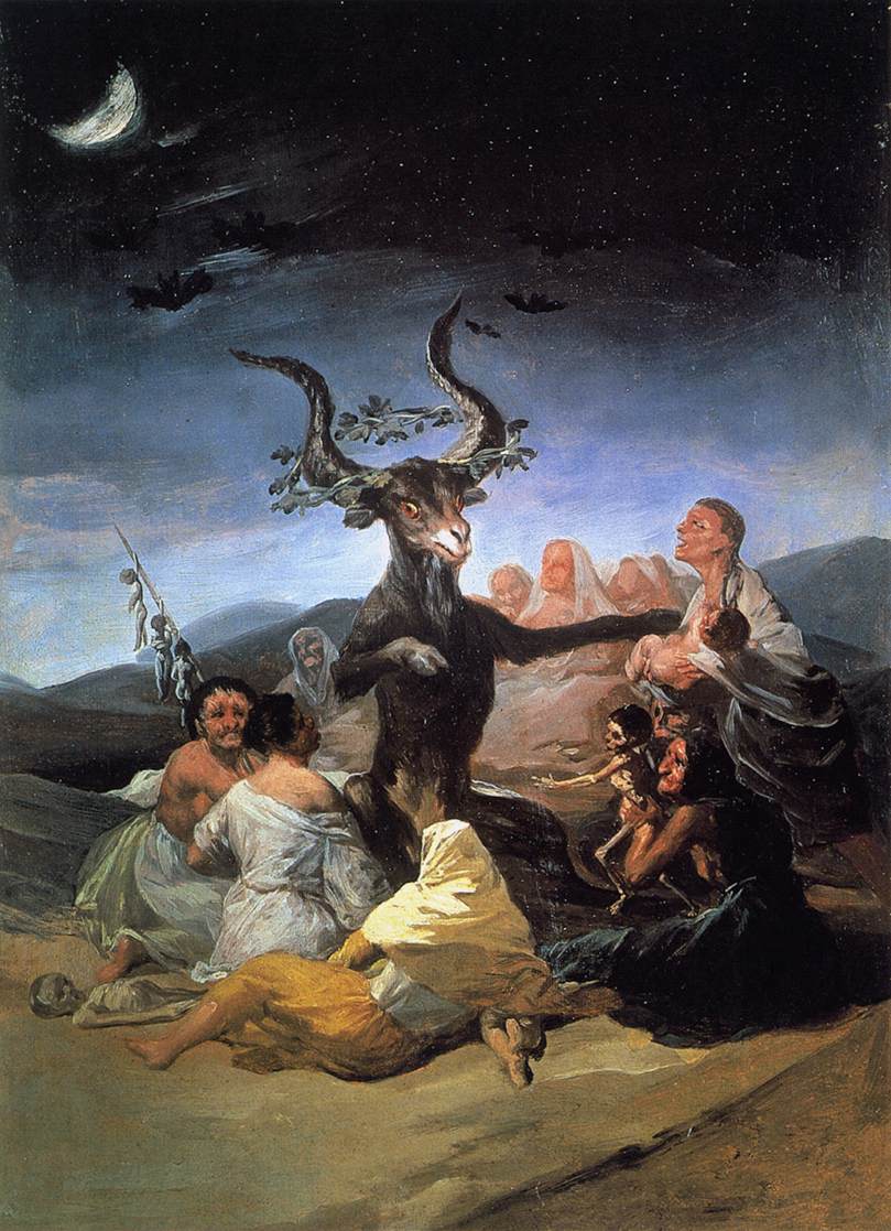 Francisco Goya, Witch's Sabbat, 1798