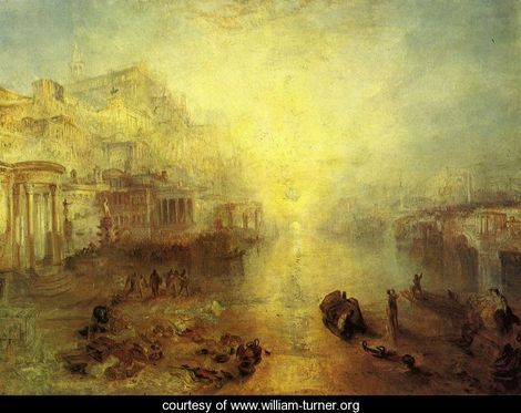 Joseph Mallord William Turner. Ovid banished from Rome