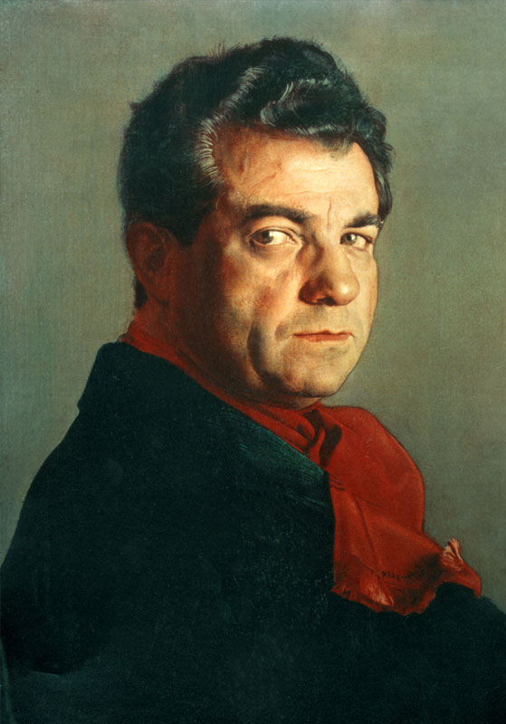 Pietro Annigioni. Portrait of Salvatore Ferragamo