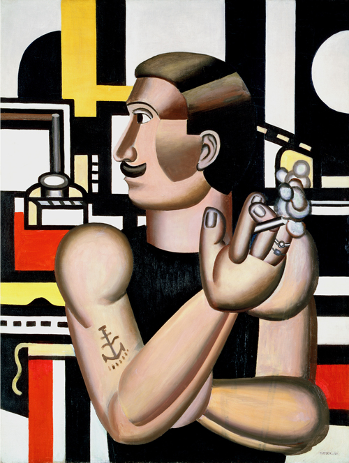 Fernand Leger. The Mechanic. The Mechanic seemed in 1920 to signal a new and happier industrial age.
