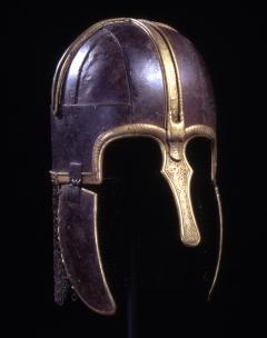 ''...next to the place that the wonderful York Helmet was found during the Coppergate excavations.  The helmet has been dated to about 750 to 775.  Evidence of a settlement from around 700 to 850 was discovered not far away at Fishergate ''