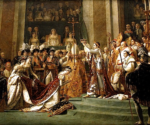 The Crowning [self-coronation] of Napoleon, Jacques-Louis David, c.1808