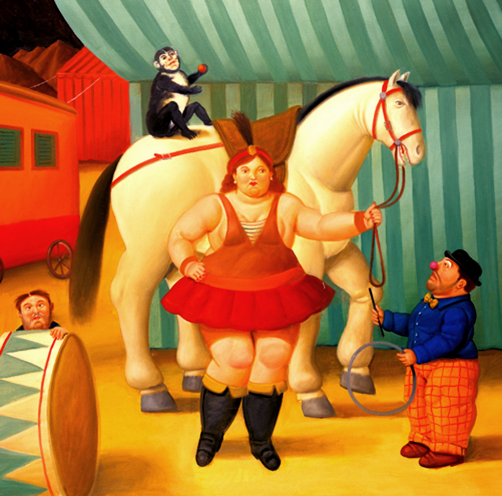 Fernando Botero Angulo. Circus People