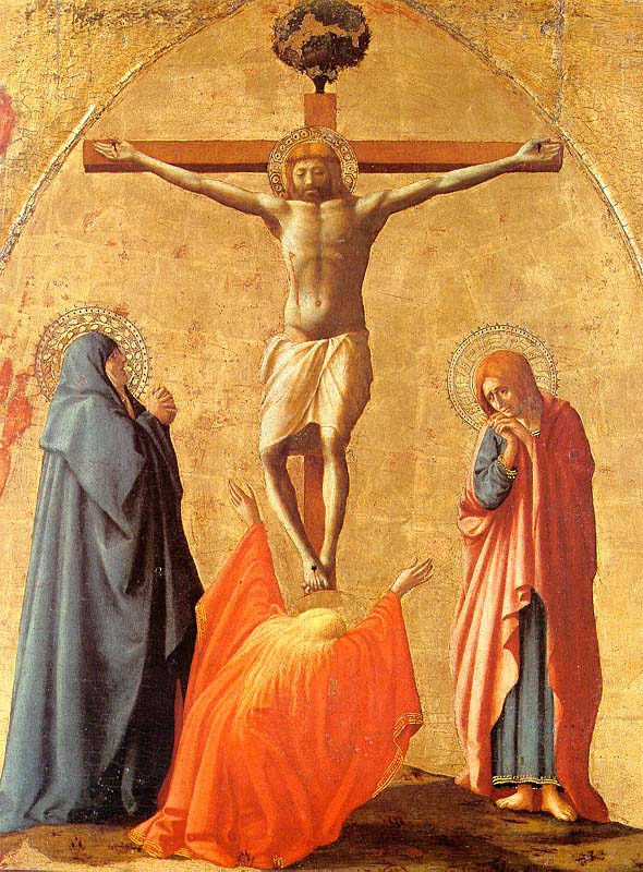 Masaccio, Crucifixion, 1426 (Naples, Museo Nazionale di Capodimonte)