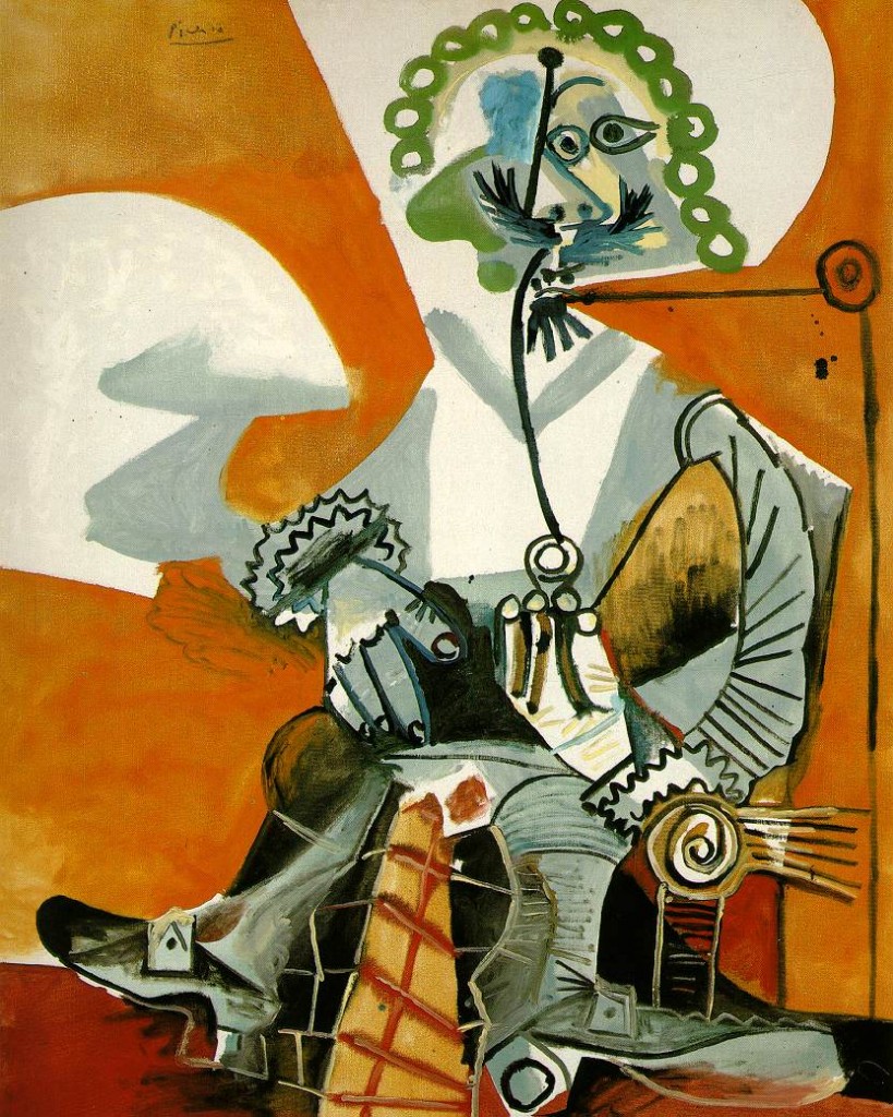 Picasso. Musketeer with Pipe 1965