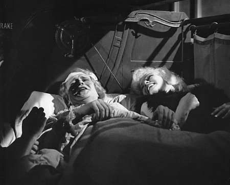 wilder6 ''Wilder compared her screen presence to Garbo. Speaking of Monroe, there is the scene where she sings “I Wanna Be Love By Love” while wearing what amounts to a see-through gown, so carefully lit that Wilder managed to get it passed the vigilant eyes of the censors. ''