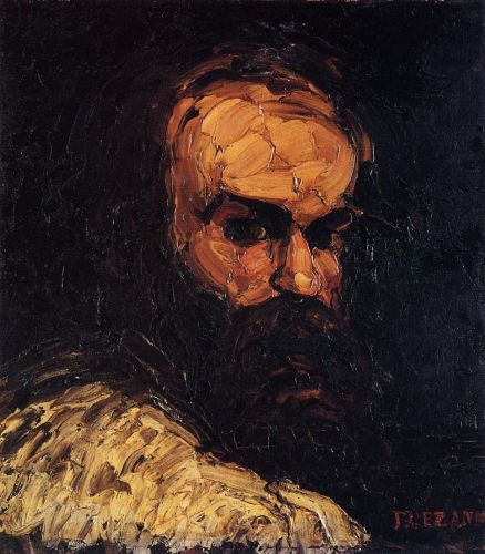 Cezanne. Self Portrait. 1866. 