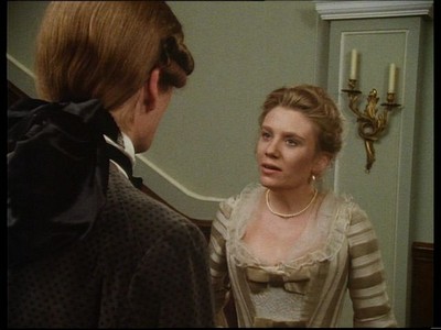 Clarissa tells Lovelace she wants him to leave her and it's no business of his where she goes