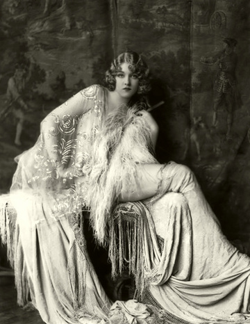 "I have always been so into the Ziegfeld girls...the dances, their lavish lifestyles, the "Backdoor Johnnies" who gave them jewels like candy, the fabulous Erte designed costumes they got to wear."
