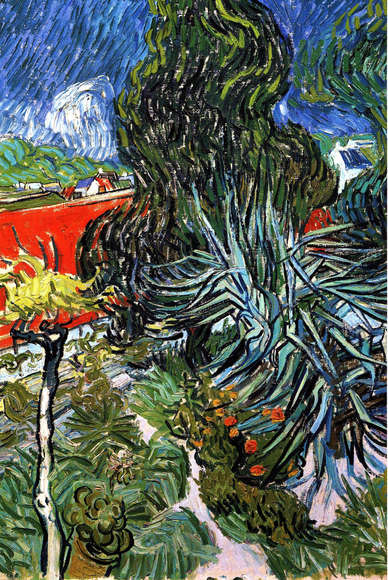 "Doctor Gachet's Garden in Auvers," Vincent van Gogh