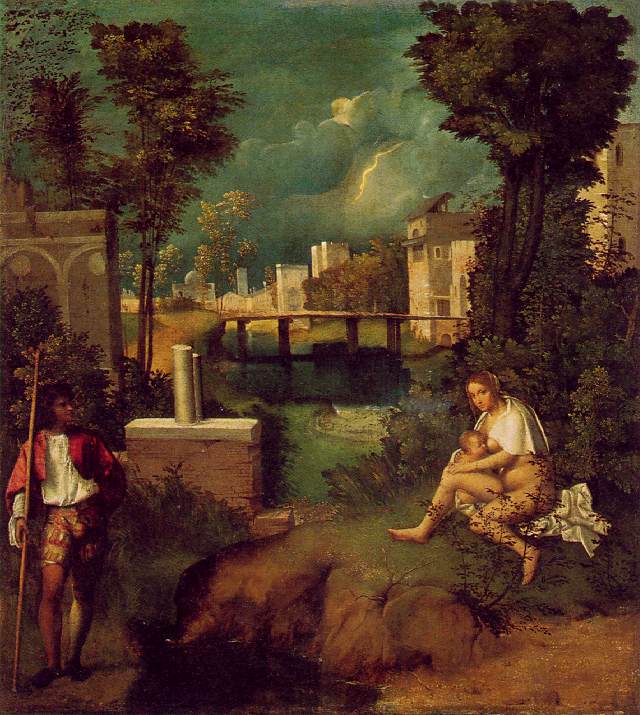 la tempesta di giorgione. Giorgione#39;s quot;La Tempestaquot;