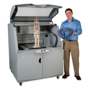 ---2012 – 3D Systems Corporation (NYSE:DDD) announced today the immediate availability of its new ZPrinter® 850, the largest format ZPrinter® with higher print volume, greater productivity and vibrant full color that empowers designers, engineers, and architects to create more and larger parts faster.---click image for source...