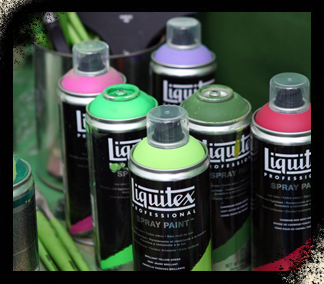 ---Liquitex:Spectrum: 100 Colors Properties: Highly Pigmented, Water-based Technology Finish: Matte Caps: Standard cap ideal for detail work or filling in; skinny caps and fat caps also available Size: 400ml Introducing Liquitex Professional Spray Paint, a stunning innovation developed for professional artists. Combining artist grade pigments with revolutionary water-based technology, Liquitex Professional Spray Paint offers color brilliance, lightfastness and durability in a unique low odor formulation.   ...