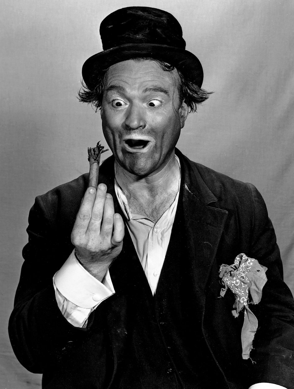 ---The most incredible commedian that many commedians still mimic today...Red Skelton, born Richard Bernard Skelton and nicknamed America's Clown Prince!---click image for source...