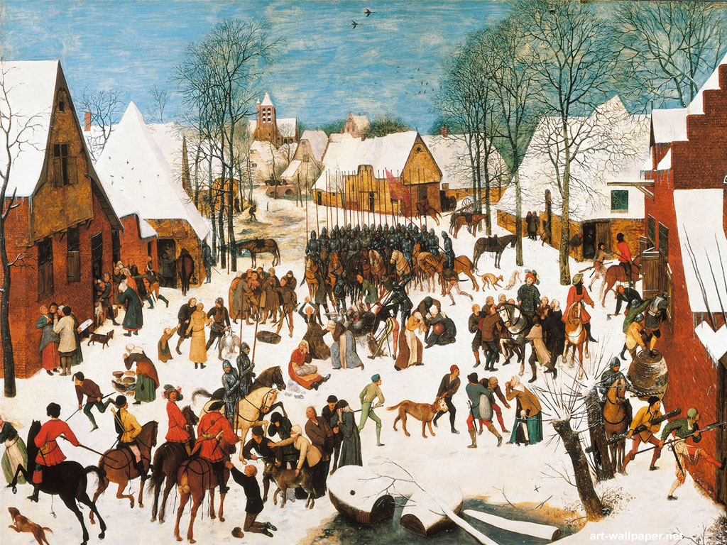 Pieter Bruegel the Elder. Massacre of the Innocents.