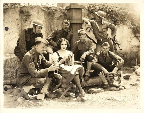 What Price Glory? film version 1926. ...~Dolores Del Rio and Cast~click image for source...